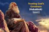 08 trusting gods goodness