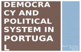 Democracy and political system in portugal