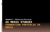 As media lesson 6   foundation portfolio - the prisoner - 2014 - no vids