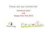 Be creative-wishes 2012-13