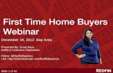 Livermore Home Buying Webinar 12.19.12