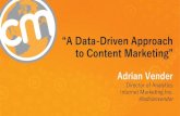 A Data-Driven Approach to Content Marketing
