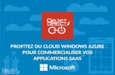 Séminaire Objet Direct: Commercialisez vos applications en mode Saas dans le Cloud Azure