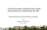 João Domingos -  Comunicação Institucional como ferramenta de Marketing da DW, DW Debate 2014/07/11