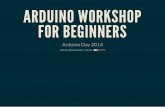 Arduino workshop for beginners