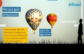 Prezi template with balloons on ziload