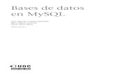 Bases de datos y mysql