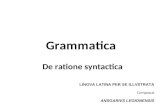 Grammatica  de ratione syntactica