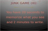 JUNK GAME 3