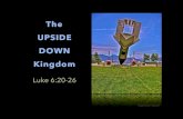 The Upside Down Kingdom - Luke 6:20-26