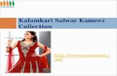 Kalamkari salwar kameez collection