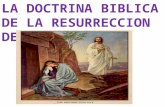 La doctrina biblica de la resurreccion de cristo
