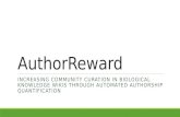 Author reward