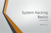 System hacking basics