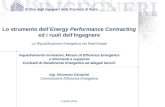 La Riqualificazione Energetica nel Real Estate: lo strumento dell’Energy Performance Contracting ed i ruoli dell’Ingegnere