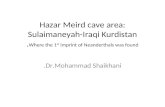 Hazar  Meird Cave Area