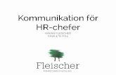 Fleischers 5 regler för god kommunikation. Eksjö, HR-chefer, 4/11 2014