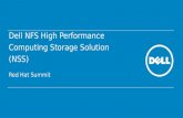 Dell NFS High Performance Computing Storage Solution (NSS)