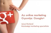 Google+: az online marketing G pontja