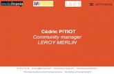 Leroy Merlin : cas pratiques de communication 360° par Cédric PITIOT