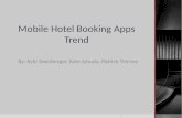Mobile hotel booking apps trend