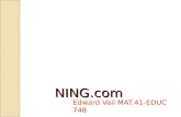Edward Vail NING.com Presentation