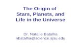 Origin of star planets and life