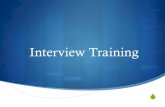 9. Interview Training Slides