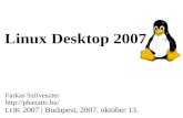Linux Desktop 2007