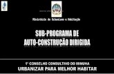 Auto Construção Dirigida - António Gameiro, 09/27/2013
