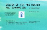DESIGN OF AIR PRE HEATER AND ECONOMIZER