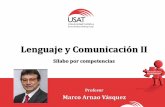Lenguaje y Comunicación II Diapositivas Programa de Formación por Competencias