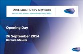 DIAL Small Dairy Network Launch 26 Sep'14