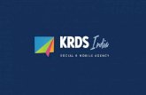 Organic social impressions Vs paid social impressions by KRDS India