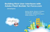 Building Rich User Interfaces with Adobe Flash Builder for Force.com