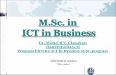 Info IT and Business M.Sc. degree Leiden university Netherlands