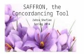Saffron, the Concordancing Tool