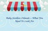 Baby strollers orlando – what you need to