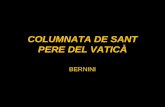 Columnata de sant pere del vaticà. urbanisme barroc