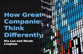 How Great Companies Think Differently