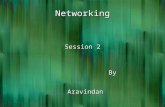 Networking session 2 - By Aravindan. R