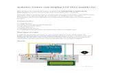 Arduino  genius com display lcd 16x2 usando i2 c
