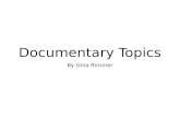 Documentary Topics