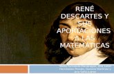 La aportaciones de Descartes a las matemáticas