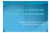 EEDA: A Vehicle for Economic Transformation