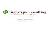 First Steps Consulting Overview