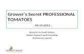 Grower's Secret Professional - Tomatoes
