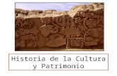 Historia de la cultura y patrimonio.1