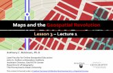 Maps and the Geospatial Revolution: Lesson 3, Lecture 1