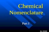 Chpt  7   part 1 - chemical nomenclature 042403